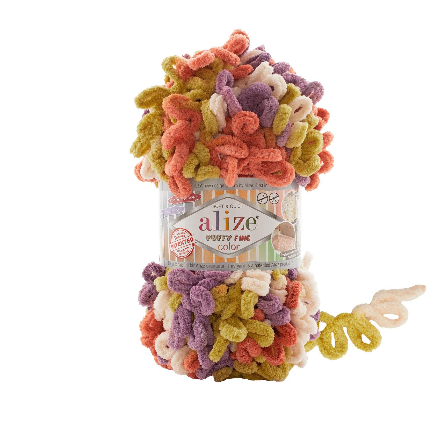 Puffy fine color (6519)