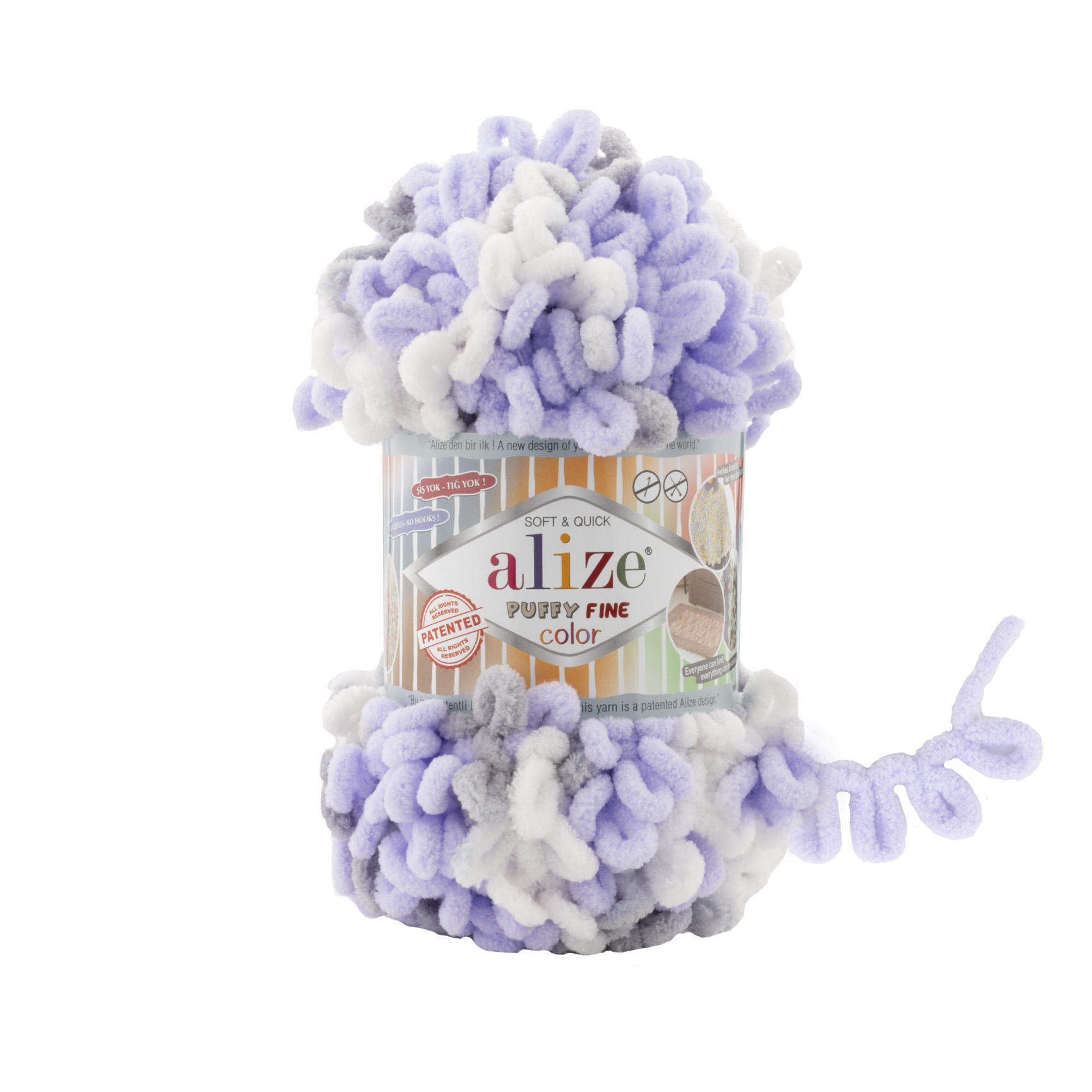 Puffy fine color (6372)