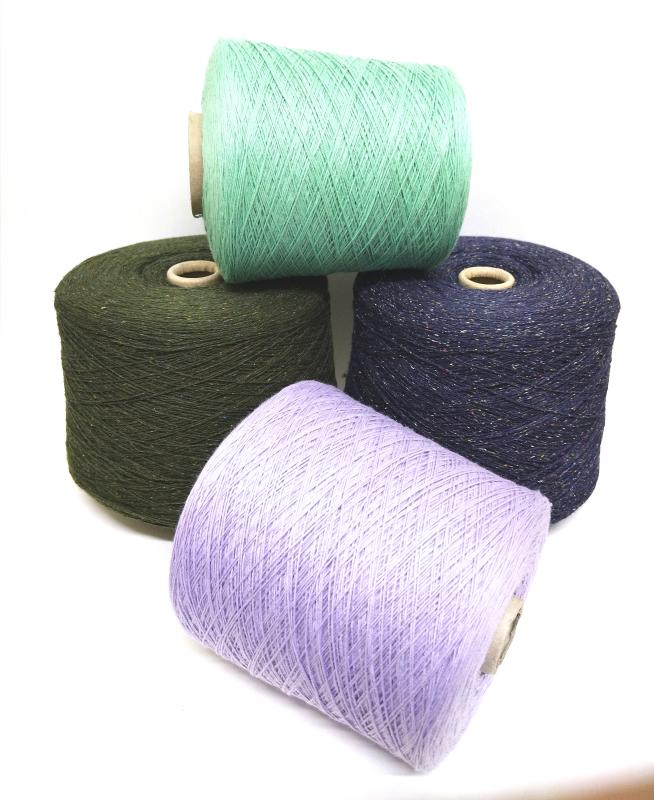 Поступление  пряжи в бобинах Буретный шёлк Поступление  пряжи в бобинах Буретный шёлк