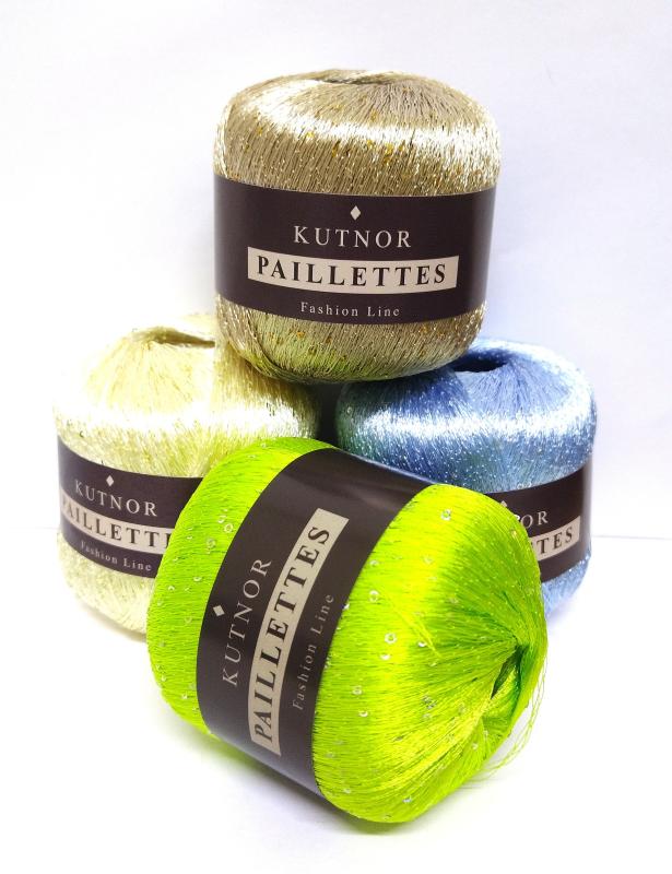 Небольшое поступление пряжи PAILLETTES в мотках Небольшое поступление пряжи PAILLETTES в мотках
