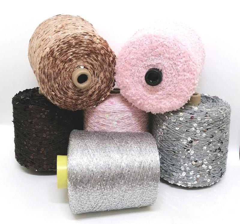 Поступление пряжи в бобинах,есть новинки с пайетками) Поступление пряжи в бобинах,есть новинки с пайетками)