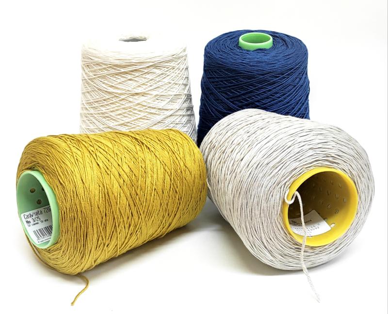 Поступление пряжи в Бобинах Поступление пряжи в Бобинах