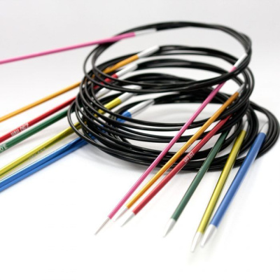 Спицы круговые "Zing" 60см, KnitPro, цветные